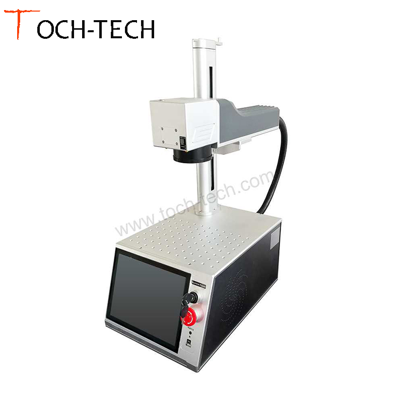 20w/30w Tabletop Touchscreen Fiber Laser Marking Machine 