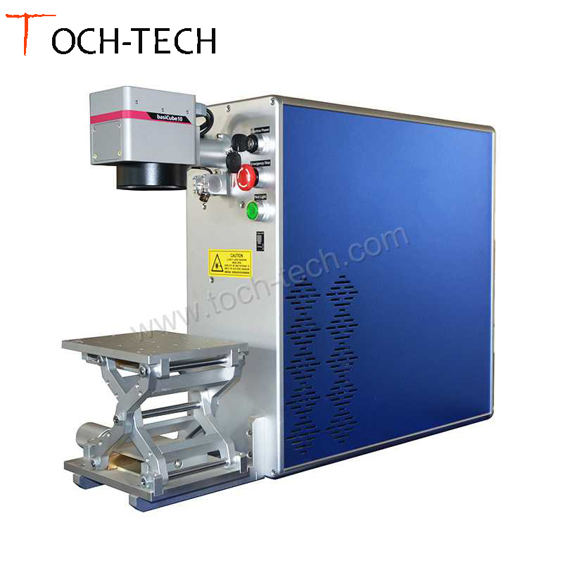 20w/30w/50W Fiber Laser Printer Laser Marking Engraving Machine For Steel 