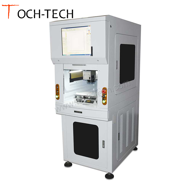 Fiber Laser Marking Machine With Protective Cover 
