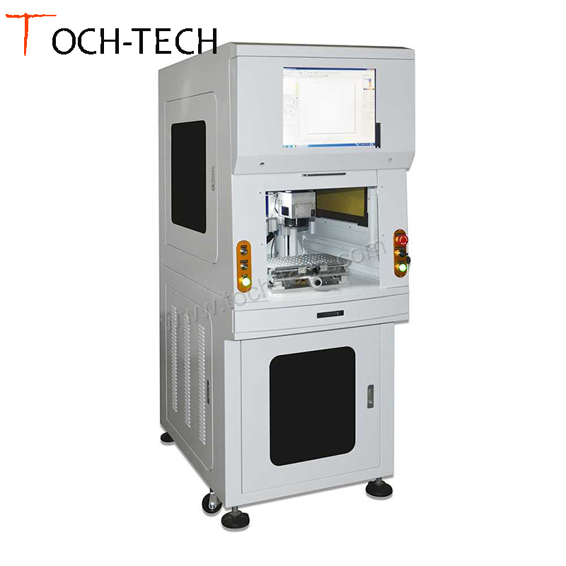Fiber Laser Marking Machine With Protective Cover 