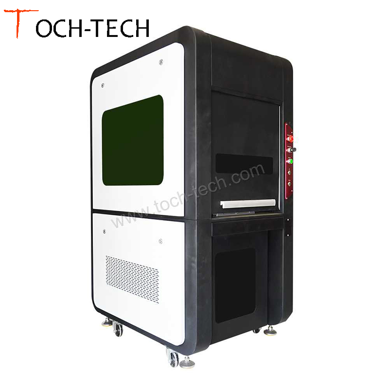 Fiber Laser Marking Machine With Protective Cover with CCD 