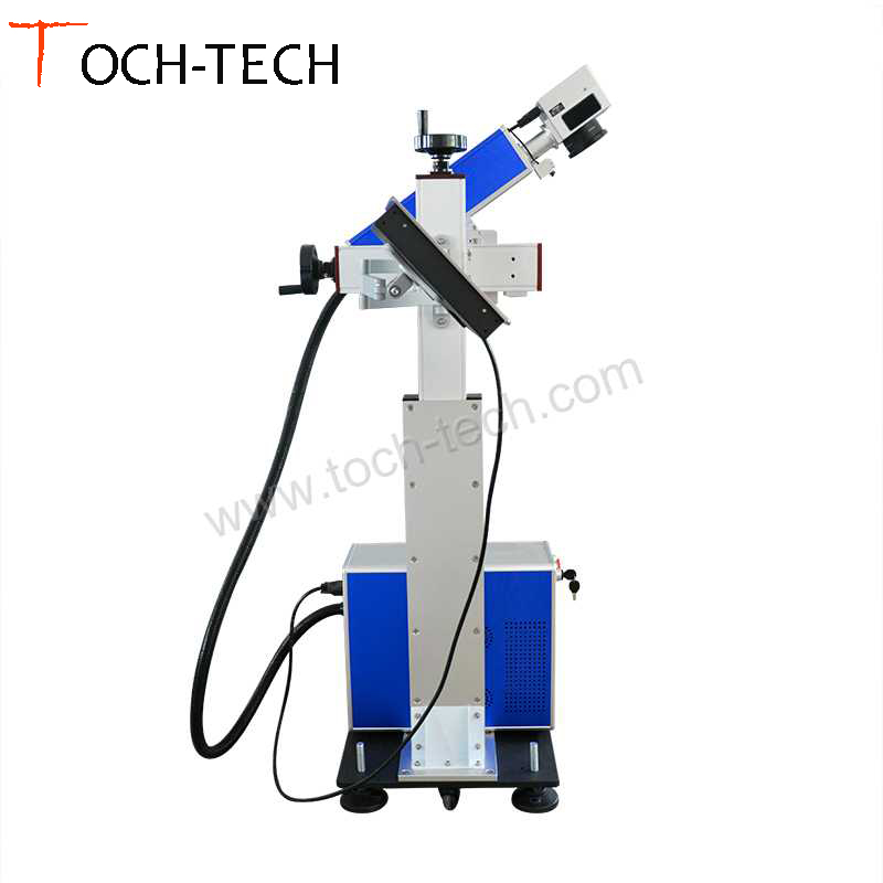 Online Flying Laser Marking Machine for Marking one by one automaticlly 