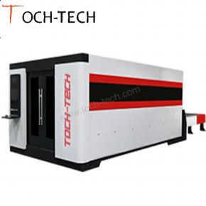 Cover Style Fiber Laser Cutting Machine  with Dual-plateform